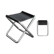 yulier Outdoor Portable Folding Camping Stool, Folding Chair for Fishing Hiking Gardening Travel Beach Picnic, Strong Lightweight Compact Footstool